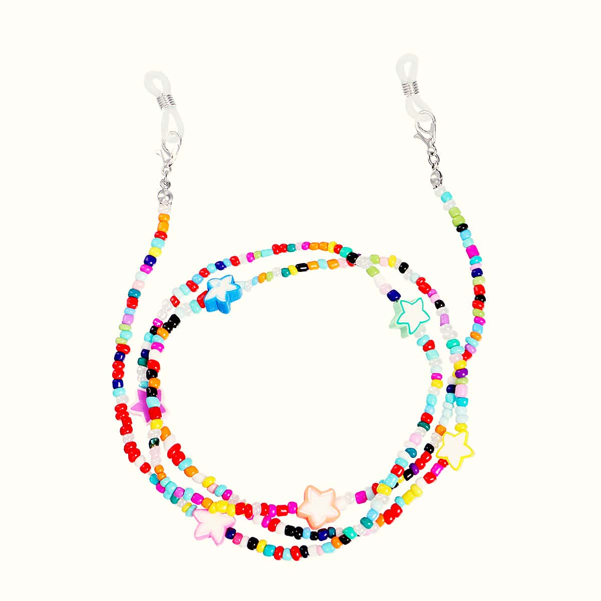 

Star Beaded Glasses Chain, Multicolor