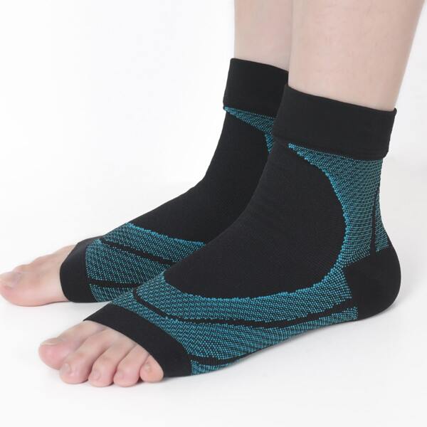 

1pair Sports Ankle Braces, Blue