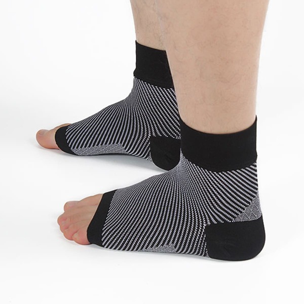 

1pair Sports Ankle Braces, Black