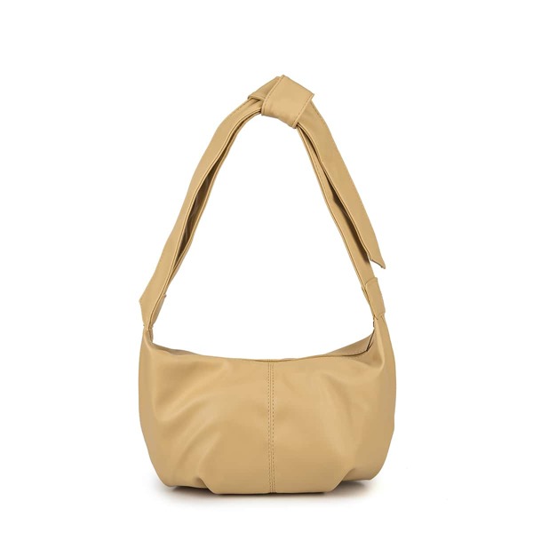 

Minimalist Knot Decor Shoulder Bag, Yellow