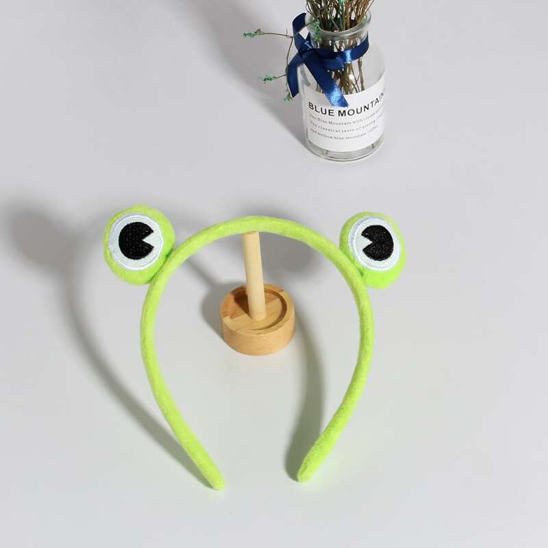 

Frog Design Headband, Green
