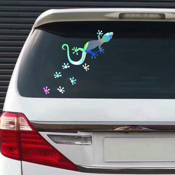 

Gecko Print Wall Sticker, Multicolor