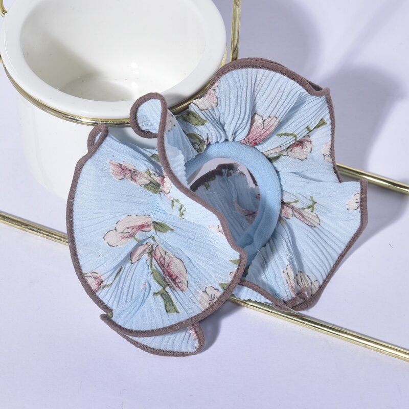 

1pc Flower Pattern Hair Tie, Multicolor