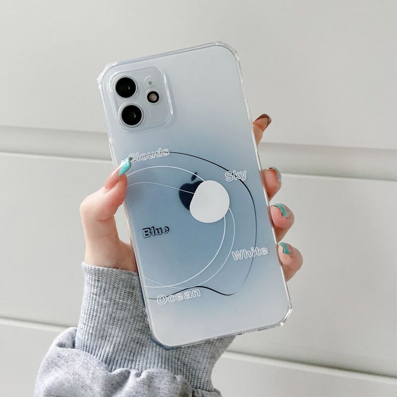 

Ombre Clear Phone Case