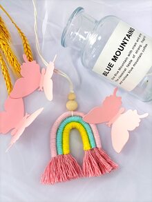 1pc dệt cầu vồng treo tường - Nhiều màu - Xem 3