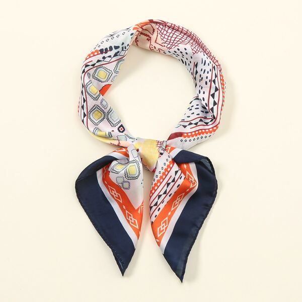 

Geometric Print Bandana, Multicolor
