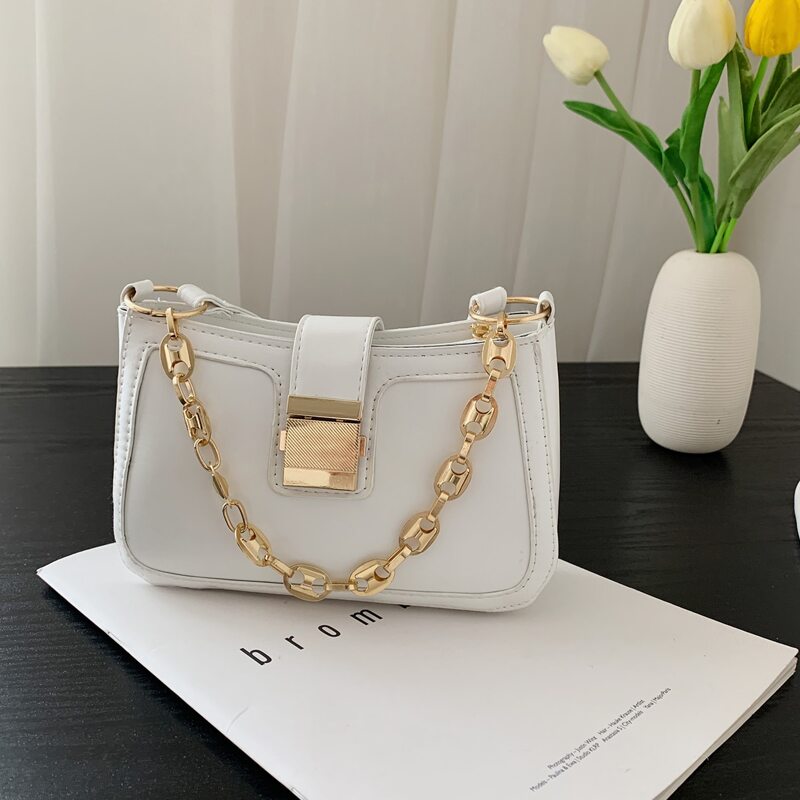 

Minimalist Shoulder Bag, Beige