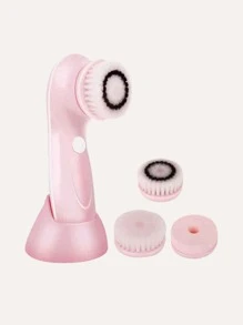 素色潔面刷套裝 - 粉色 - 查看 2