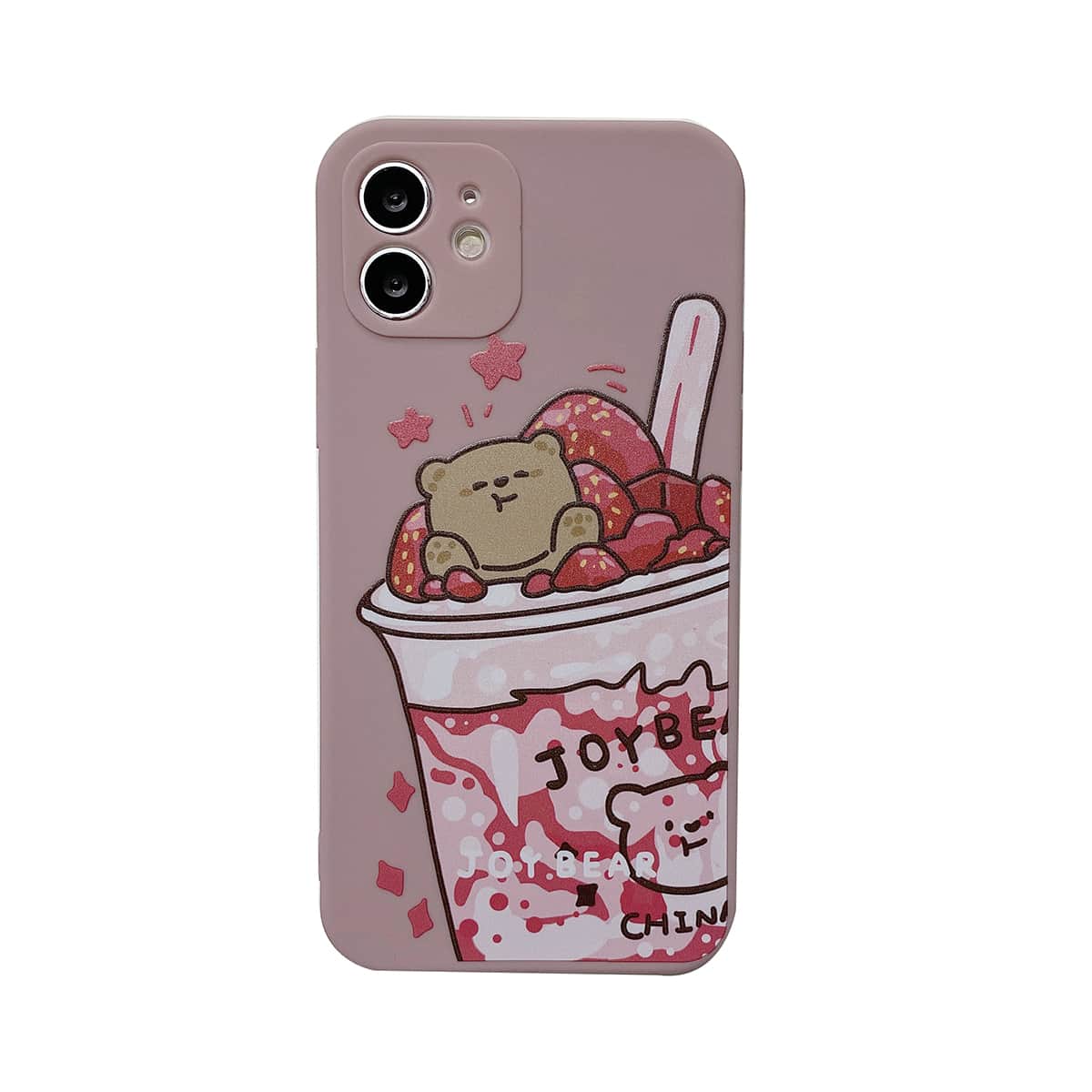 

Strawberry Ice Cream Phone Case, Multicolor