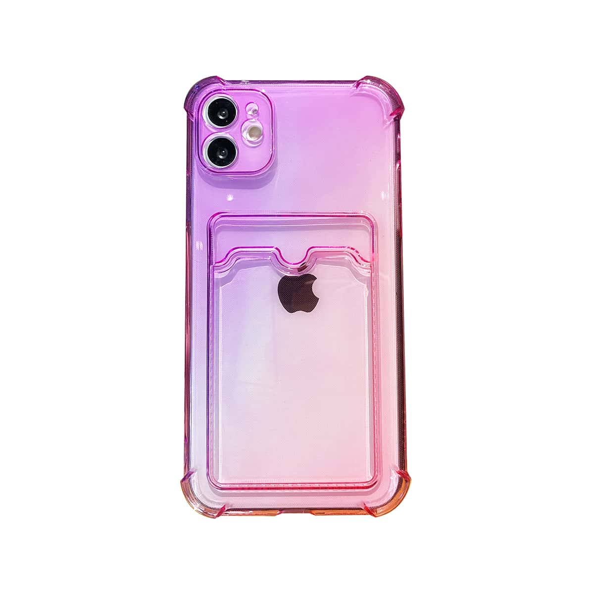 

Ombre Phone Case With Card Slot, Multicolor