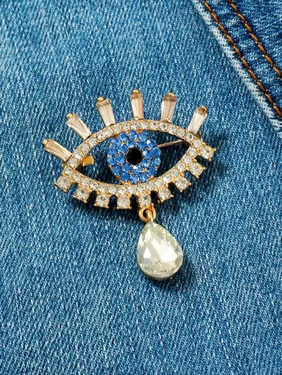 Broche designs yeux