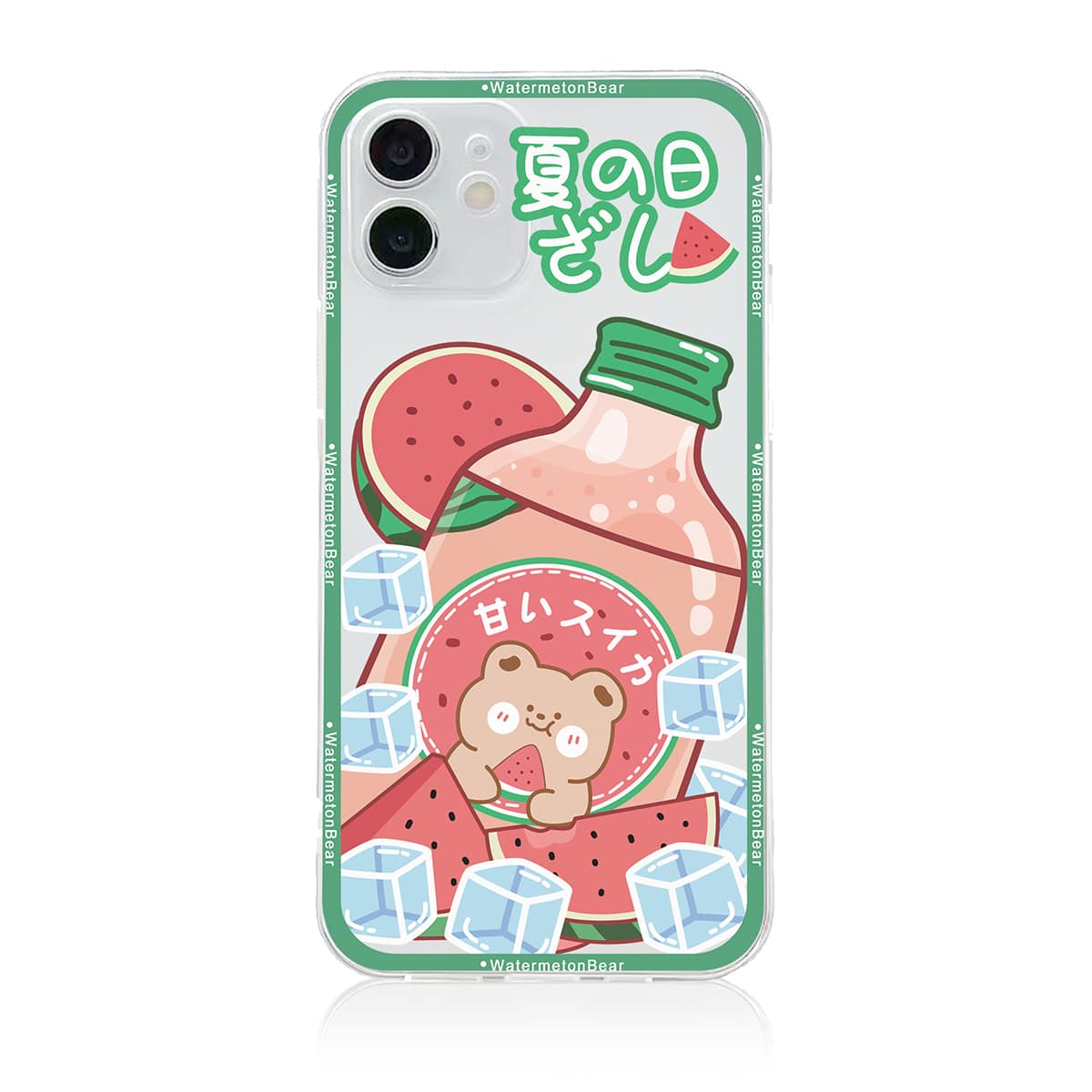 

Watermelon Juice Print Phone Case, Multicolor