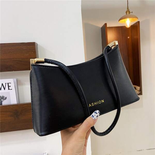 

Minimalist Baguette Bag, Black