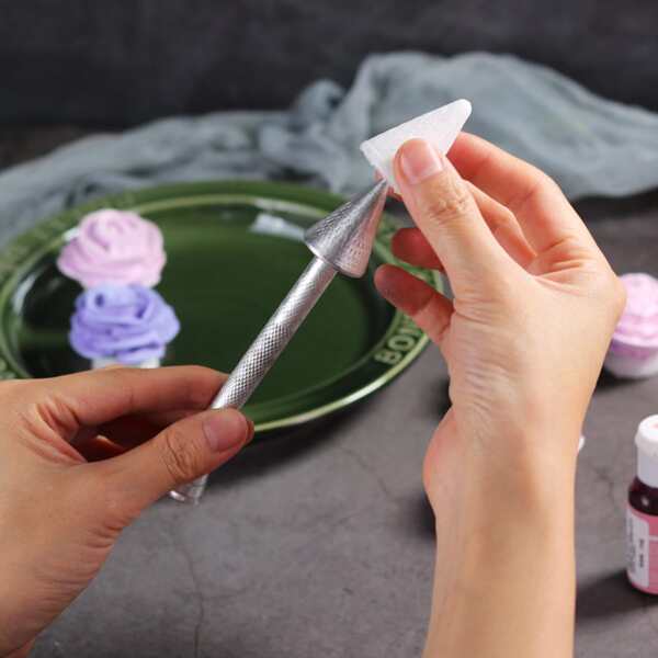 

1pc Alloy Cake Pastry Stick, Silver