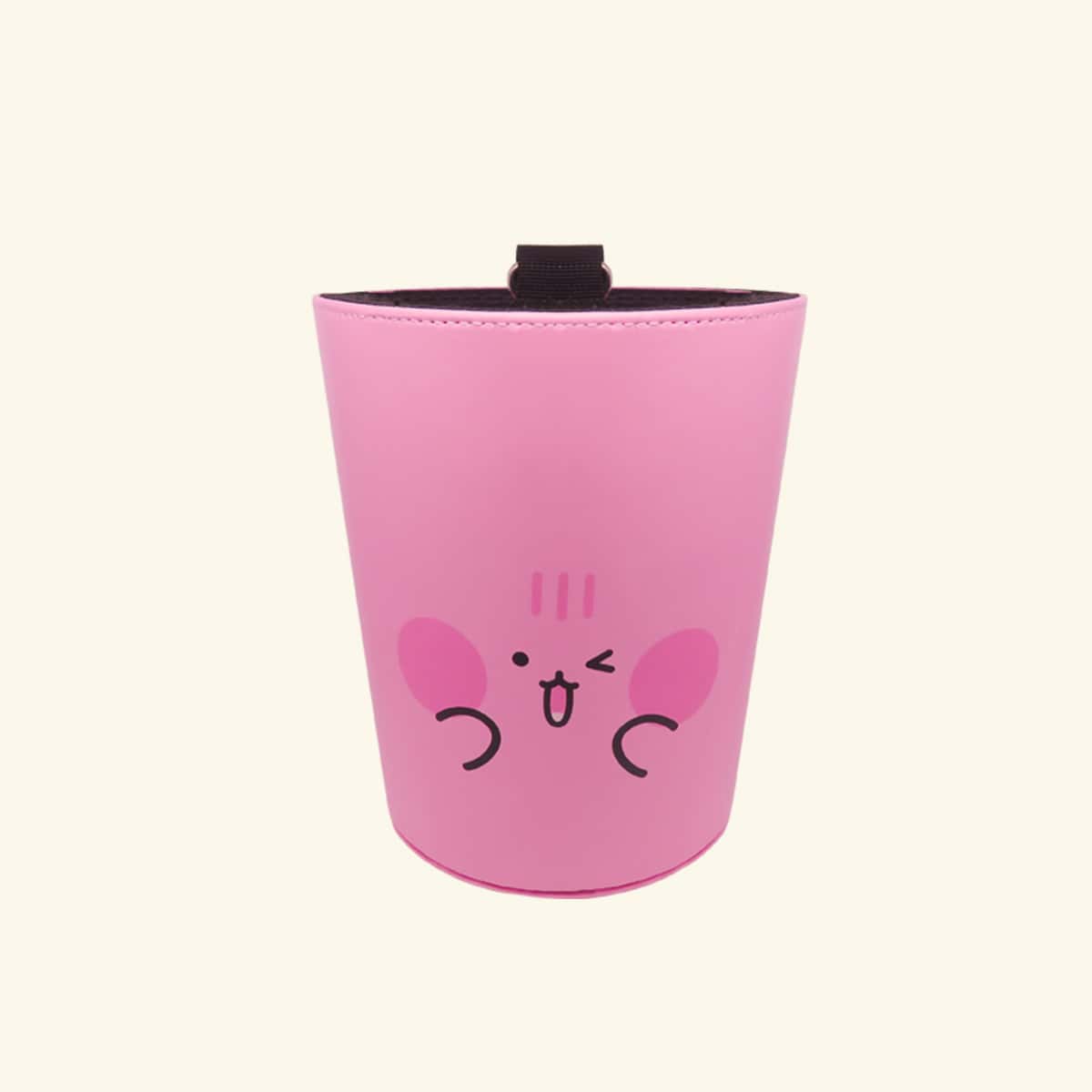 

Car Trash Can, Pink
