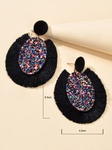 Bông tai giọt nước long lanh - Nhiều màu - Xem 4