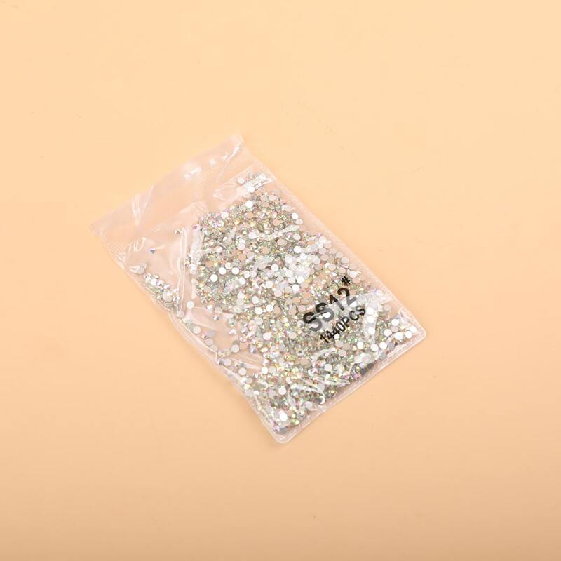 

1pack Rhinestone Nail Art Decoration, Light grey
