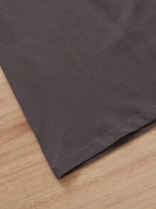 SHEIN Camiseta Gráfica Tween De Letra Y Coche Para Niñas