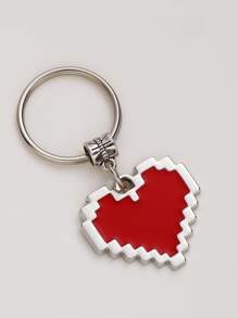 Llavero colgante de corazón