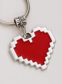 Llavero colgante de corazón