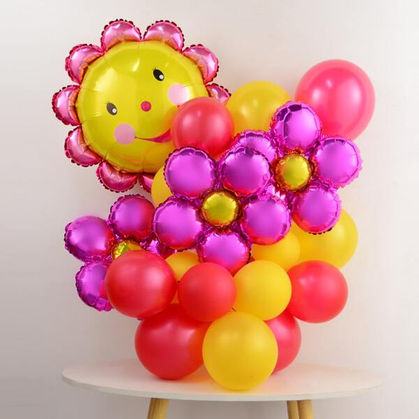 

19pcs Party Balloon Garland Set, Multicolor