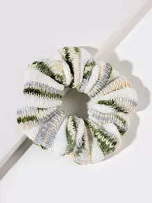 Striped Pattern Scrunchie