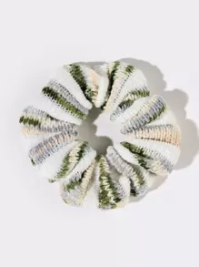 Striped Pattern Scrunchie