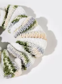 Striped Pattern Scrunchie