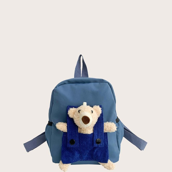 

Kids Cartoon Decor Backpack, Blue