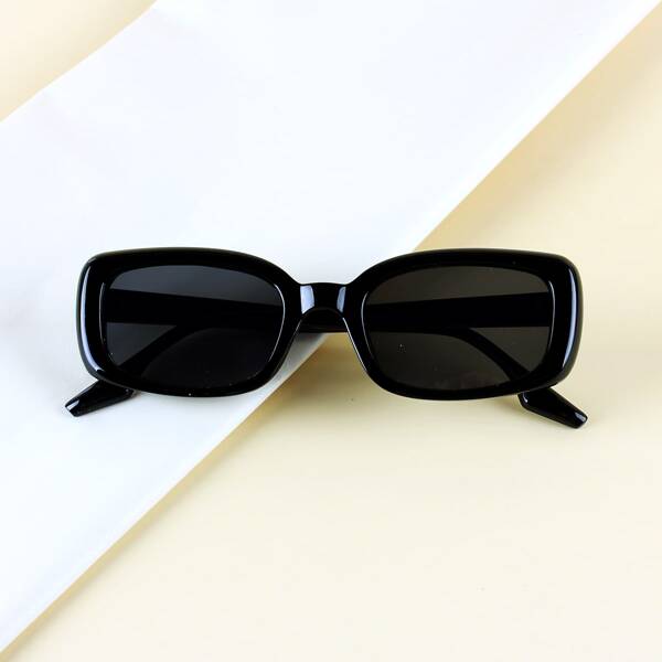 

Toddler Kids Geometric Frame Sunglasses, Black