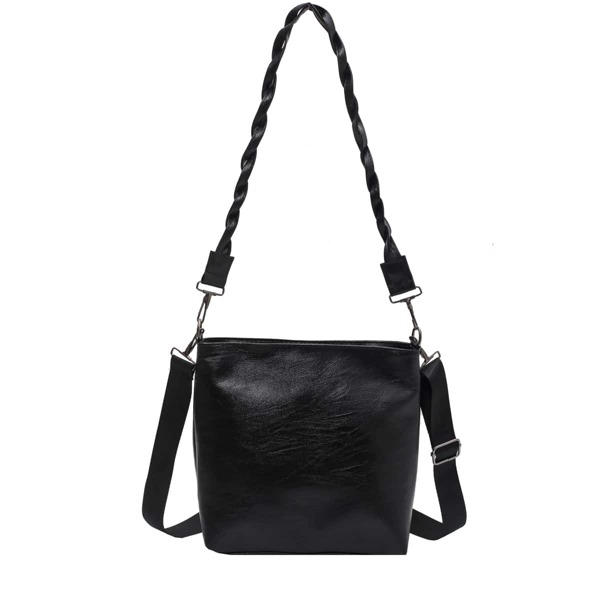 

Minimalist Bucket Bag, Black
