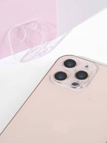 1 pieza transparente Móvil Película templada para lente de cámara - transparente - Ver 1