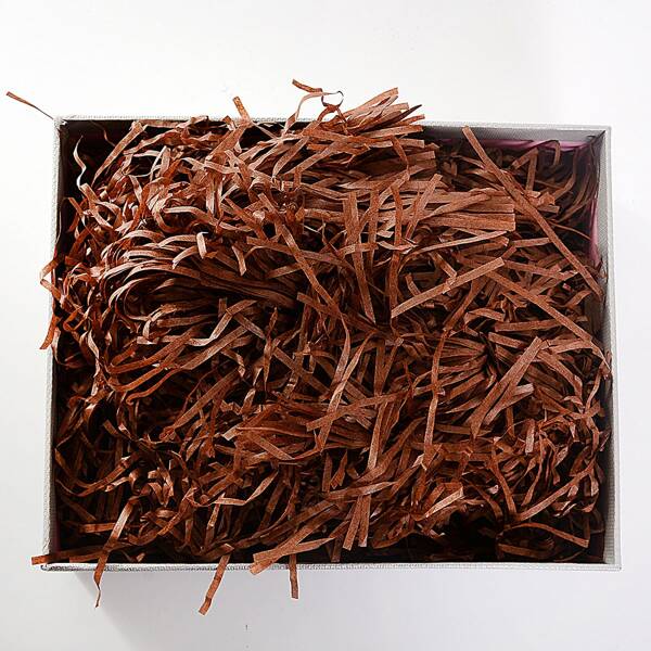 

1pack Gift Box Raffia Filler, Brown