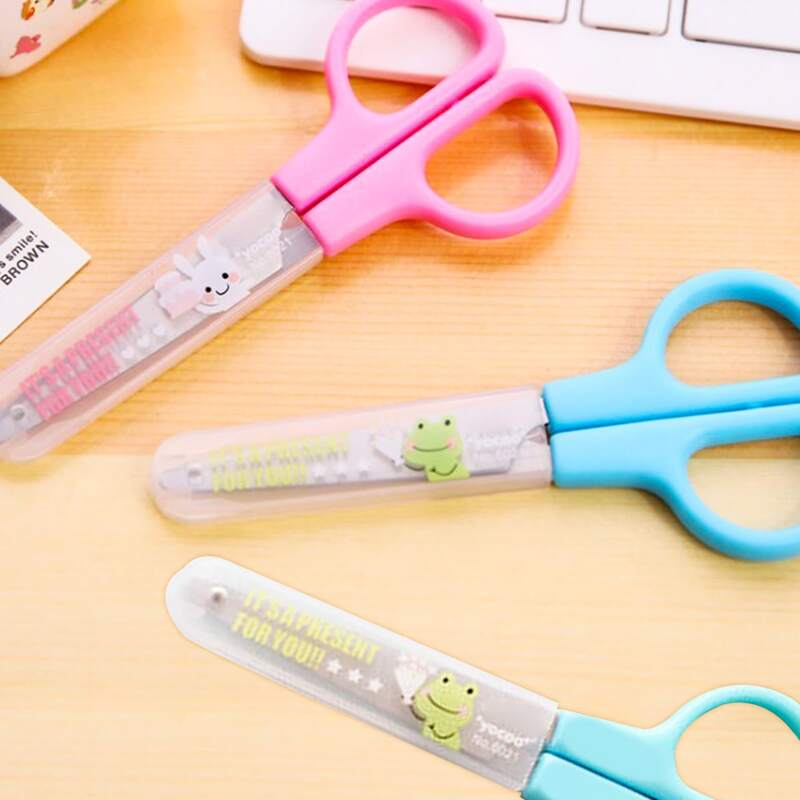 

1pc Random Cartoon Scissors, Multicolor