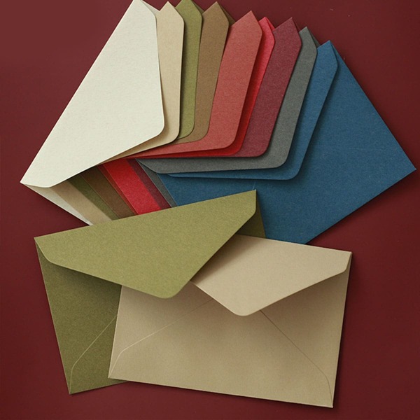 

5pcs Random Color Envelope, Multicolor