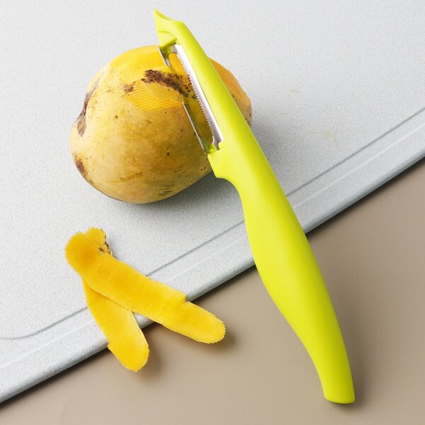 

1pc Plastic Peeler, Green