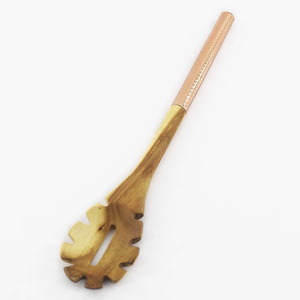 

1pc Wooden Colander Spoon, Rose gold