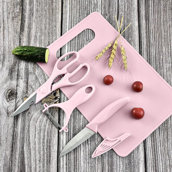 

4pcs Kitchen Tool Set, Pink