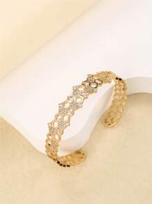 Vòng tay Khối Zirconia - Vàng - Xem 2