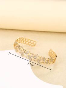 Vòng tay Khối Zirconia - Vàng - Xem 4