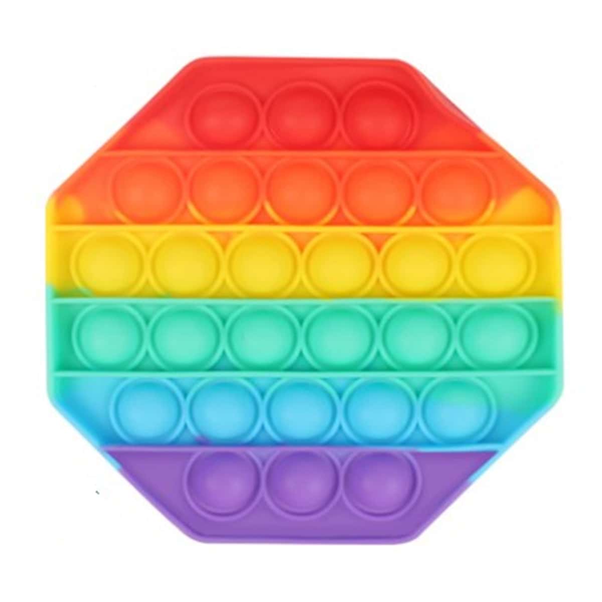 

4pcs Push Pop Bubble, Multicolor