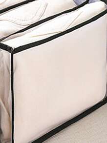 1pc Pants Storage Box - Black and White - View 4