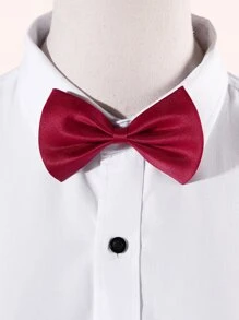 2pcs Solid Bow Tie - Multicolor - View 3