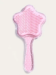 1pc Unicorn Pattern Hair Brush - Pink - View 3