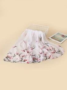 Khăn quàng cổ in hoa - Nhiều màu - Xem 2