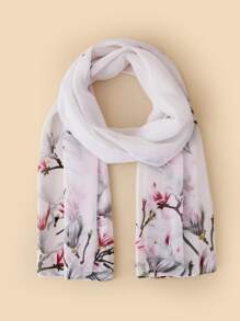 Khăn quàng cổ in hoa - Nhiều màu - Xem 3