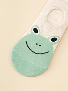 5 pares Calcetines invisibles con estampado de dibujos animados - Multicolor - Ver 6