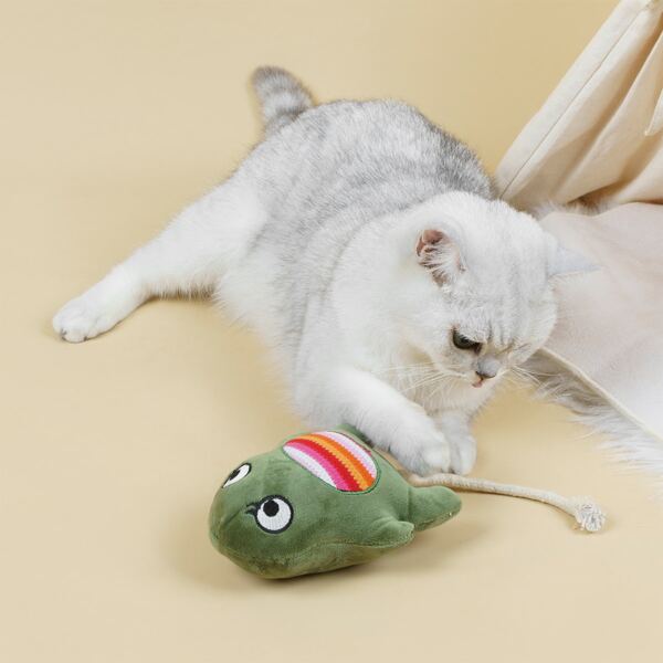 

1pc Monster Shaped Pet Sound Toy, Multicolor