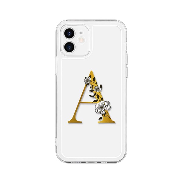 

Letter Graphic Clear Phone Case