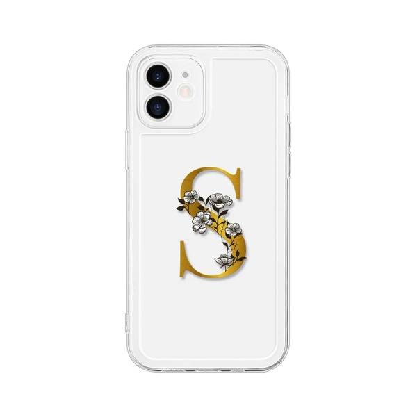 

Letter Graphic Clear Phone Case